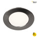 SLV Lampa DL 126 LED, okrągła, szczotkowany metal, 12V - 112225