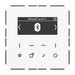 Jung CD Radio cyfrowe DAB+ Bluetooth wyświetlacz - Biały - DABCDBTWW
