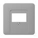 Jung Płytka centralna Multimedialna RJ45 / USB (TAE) - Szara - CD569TGR