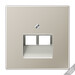 Jung Płytka centralna RJ11/RJ45, 2-krotna - ES2969-2UA-L