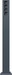 Gira 1400mm 4x otwór Słupek zasilający antracytowy 135428