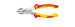 Wiha Wzmocnione szczypce Professional electric z DynamicJoint® do cięcia bocznego 180mm 41274 (5 szt.)